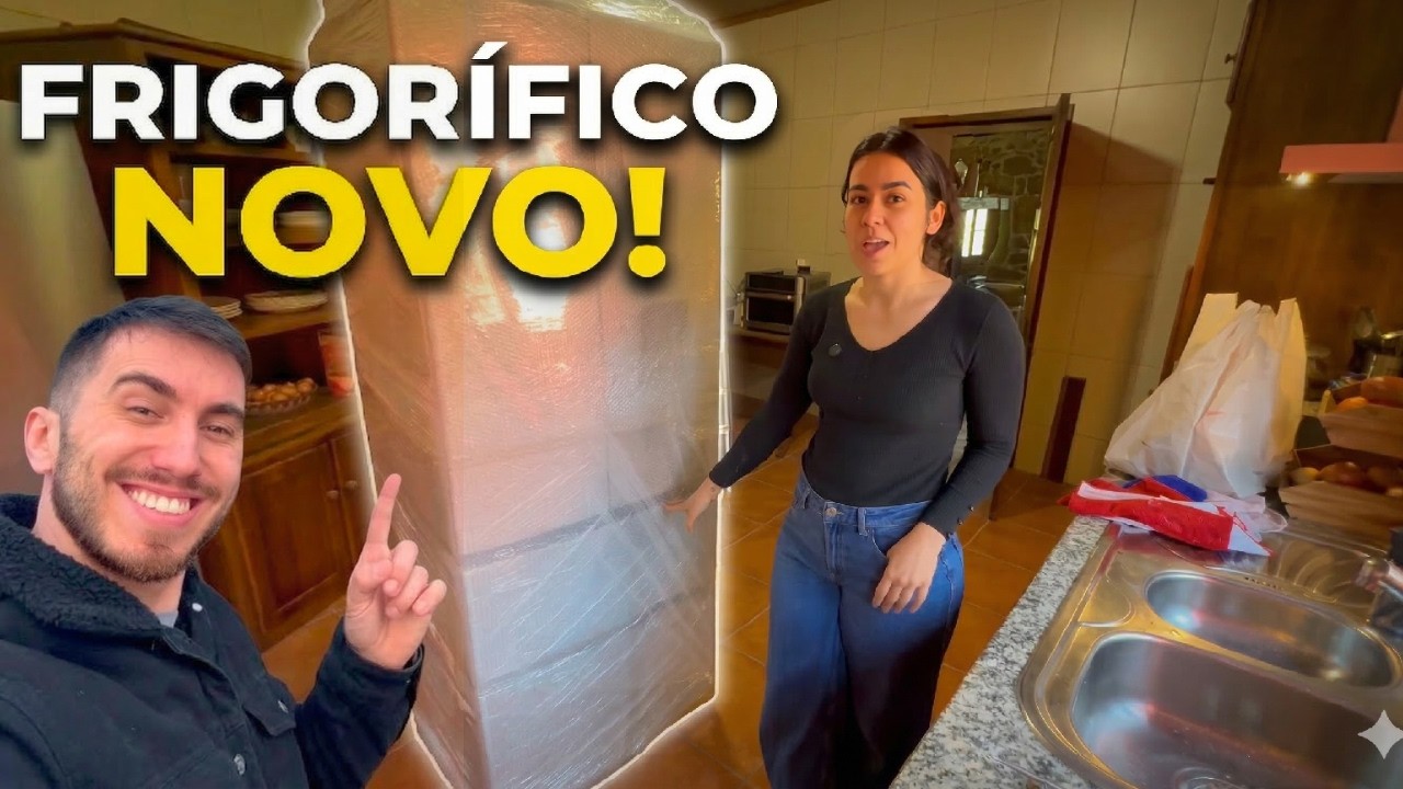 RESULTADO DA NOSSA COZINHA NA CASA DE PEDRA - EM PORTUGAL!!
