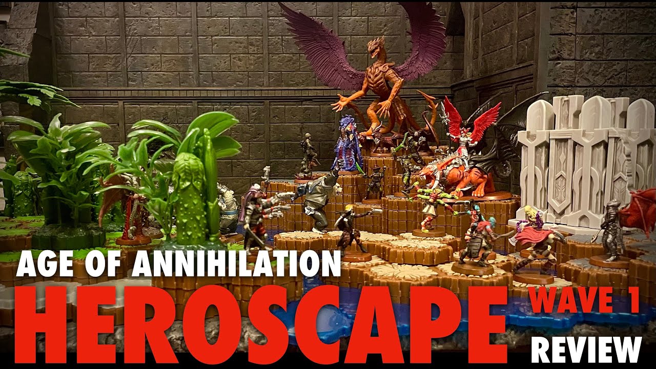 HEROSCAPE — Age of Annihilation Wave 1 — Обзор и распаковка