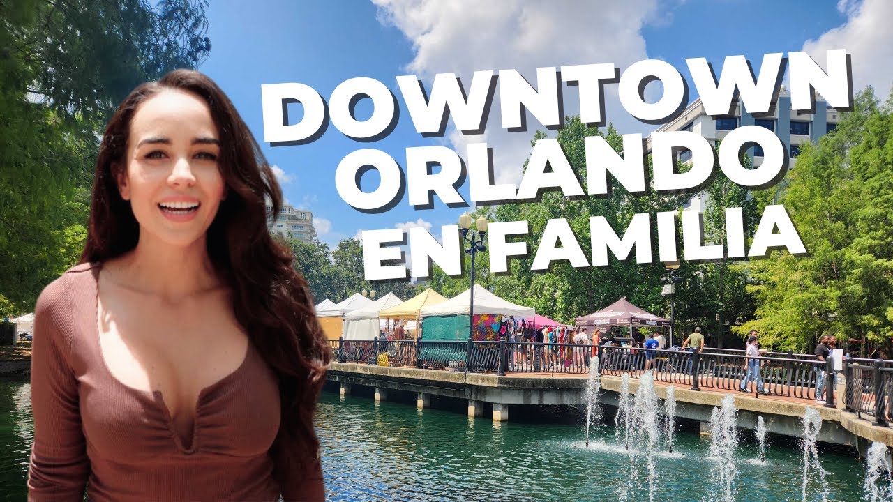 ¿QUÉ HACER EN DOWNTOWN ORLANDO? 😍 PARQUE LAKE EOLA 🌳