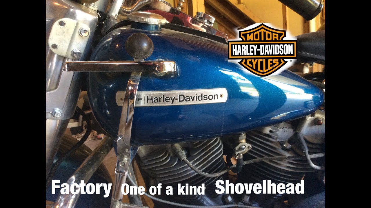 Factory tank shift shovelhead