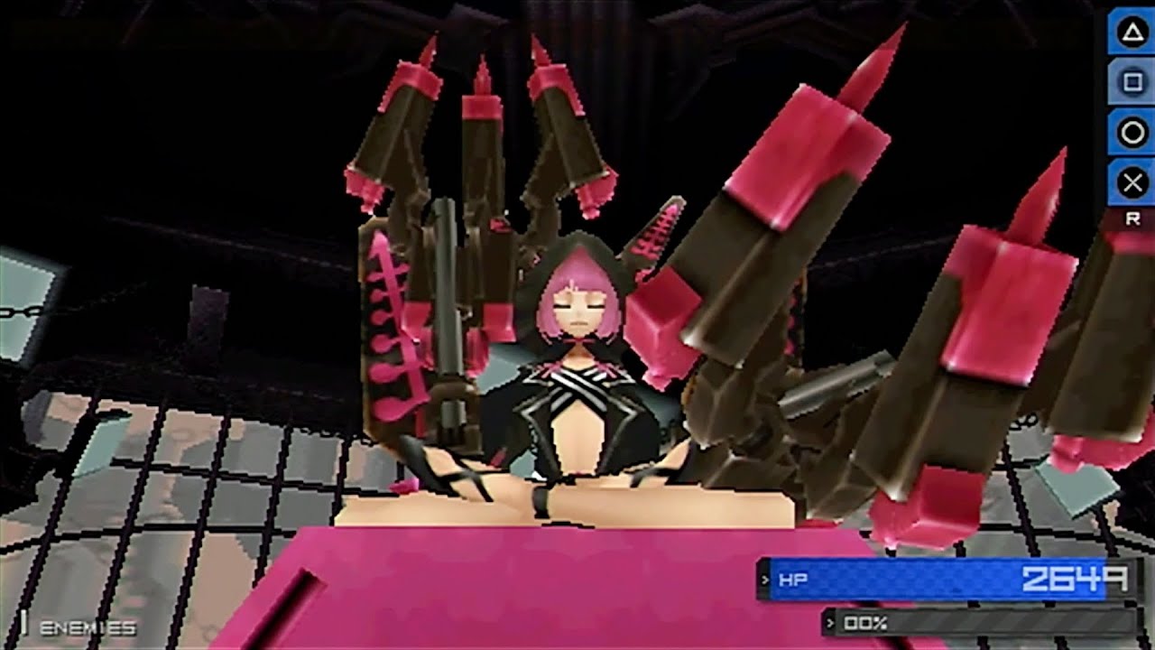 ブラック★ロックシューター THE GAME  ナフェの必殺技 「スーサイド・オーダー」