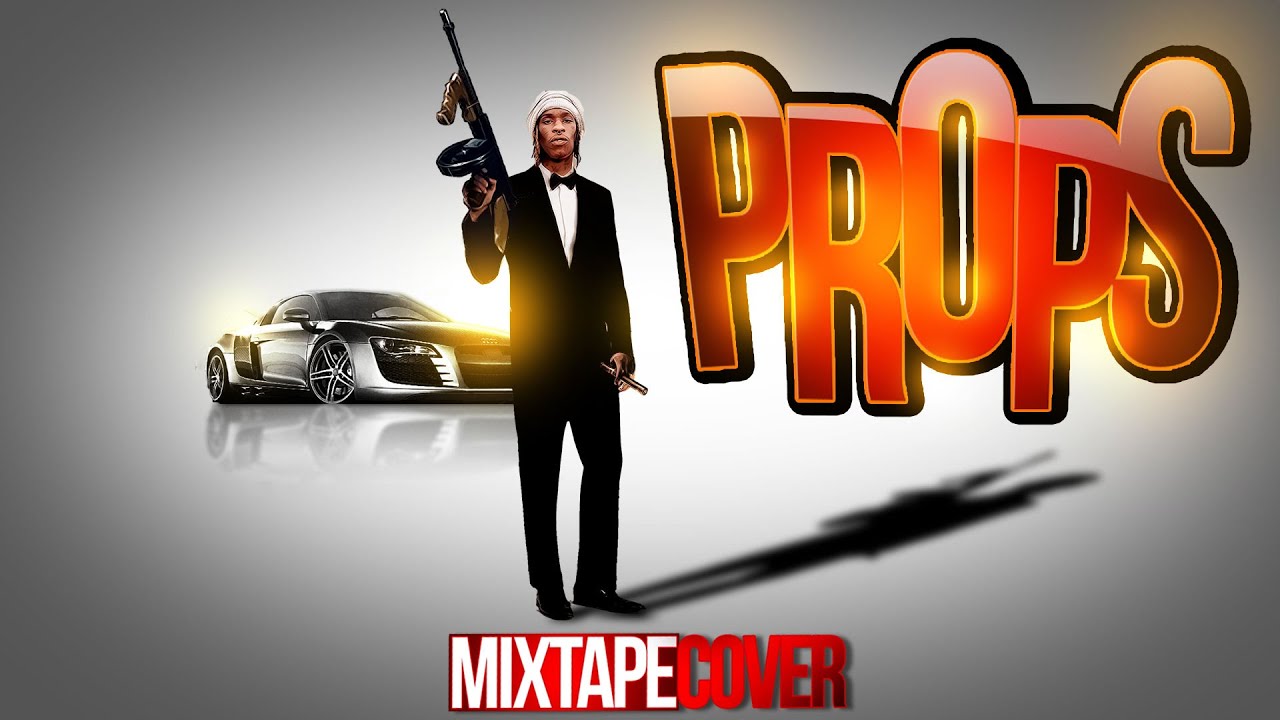 How To Make & Create Mix-tape Cover Props in Photoshop Adobe CS6 PSD & Flyer Design Tutorial
