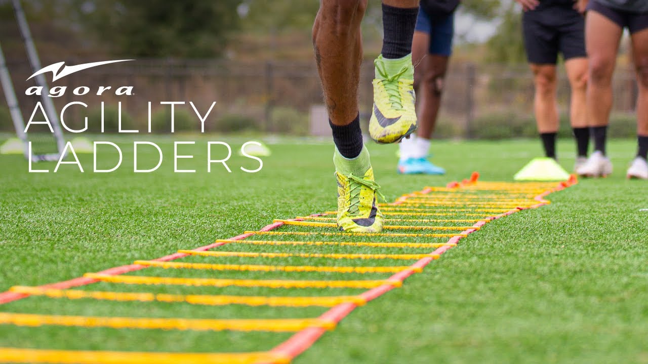 AGORA Agility Ladders | Fitness & Sports Training | Improve Speed, Footwork, Coordination & Agility