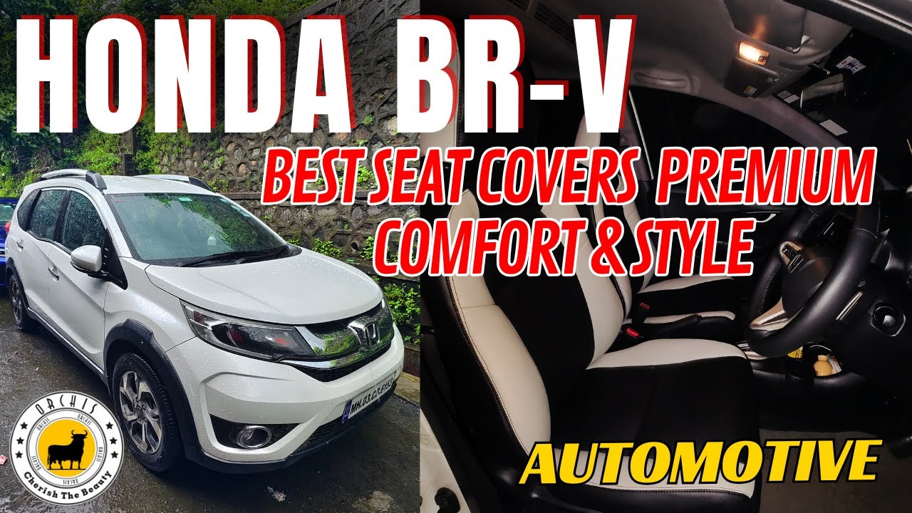 Honda BR-V Customized Interior Upgrade | BR-V Premium Leather Seat Covers Installation Orchis Mumbai