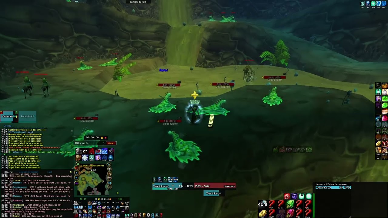 WoW classic - Maraudon 360 mobs one pull, no zanza
