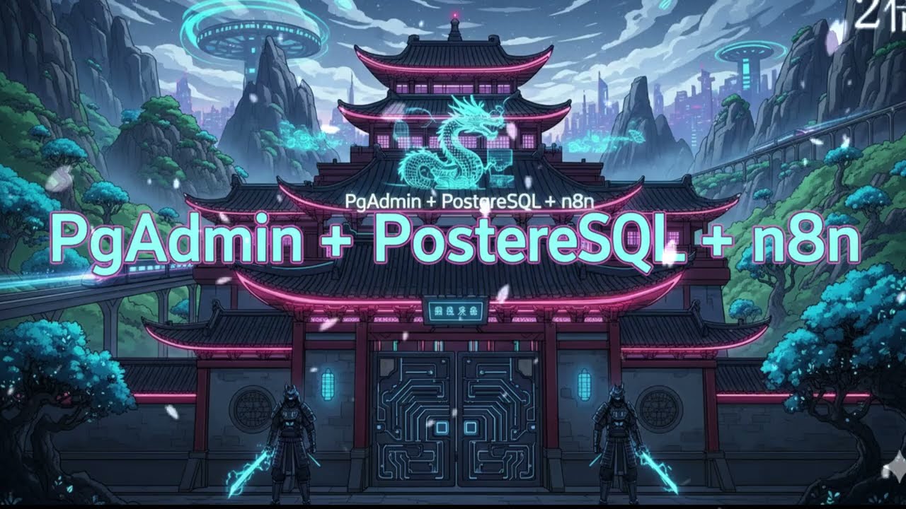 PgAdmin в n8n 🚀 Создаём таблицы и бота-ответчика | Workflow в телеграм