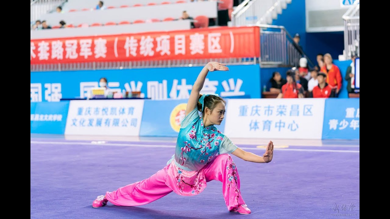 Women's Hua Quan 女子华拳 第3名 江苏队 王雅雯 8.96分 2019年全国武术套路冠军赛(传统项目) wushu kungfu