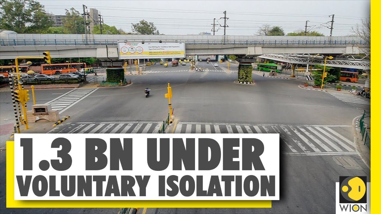 Deserted streets in India after self-imposed shutdown for 14 hrs amid Coronavirus outbreak