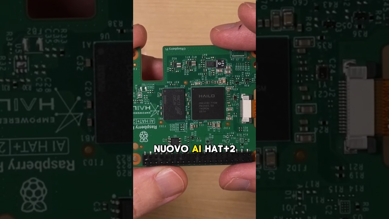 Il NUOVO Raspberry Pi AI HAT + 2 &egrave; un Aggiornamento MASSICCIO 🚀@raspberrypi #raspberrypi #raspberry