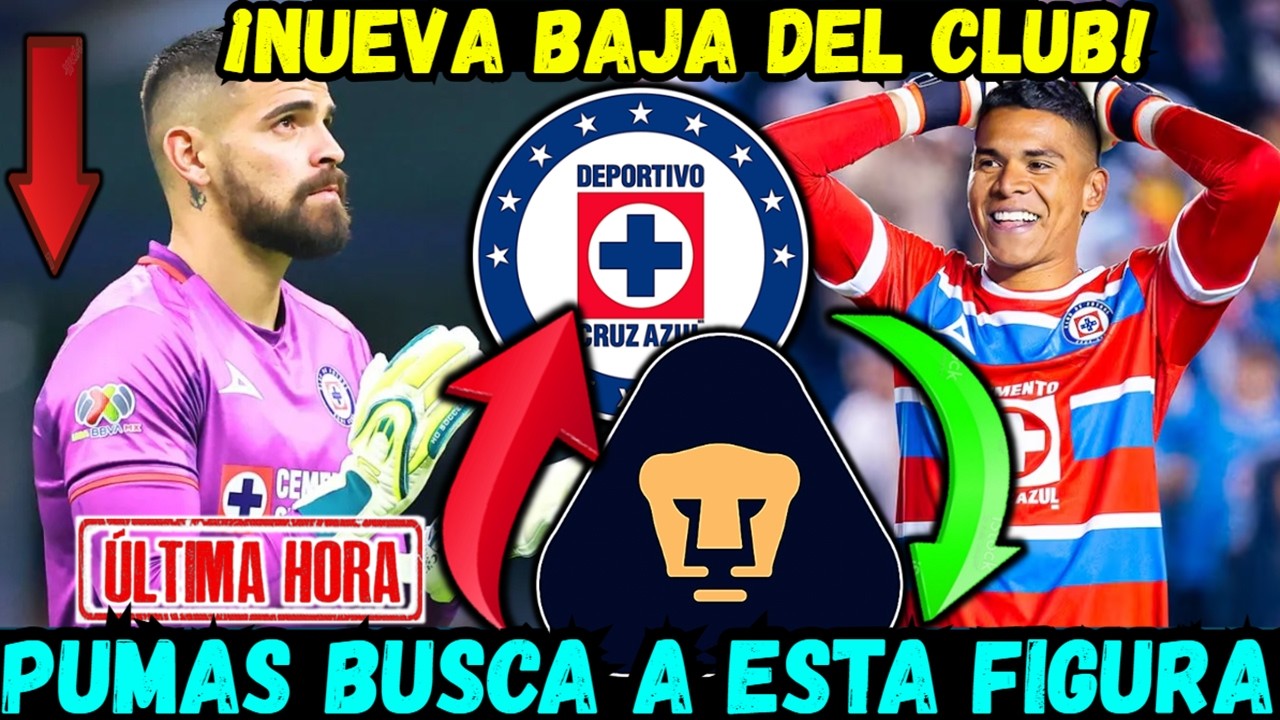 ✅🔥¡ULTIMA HORA! PUMAS BUSCA el FICHAJE de esta FIGURA de CRUZ AZUL este 2026