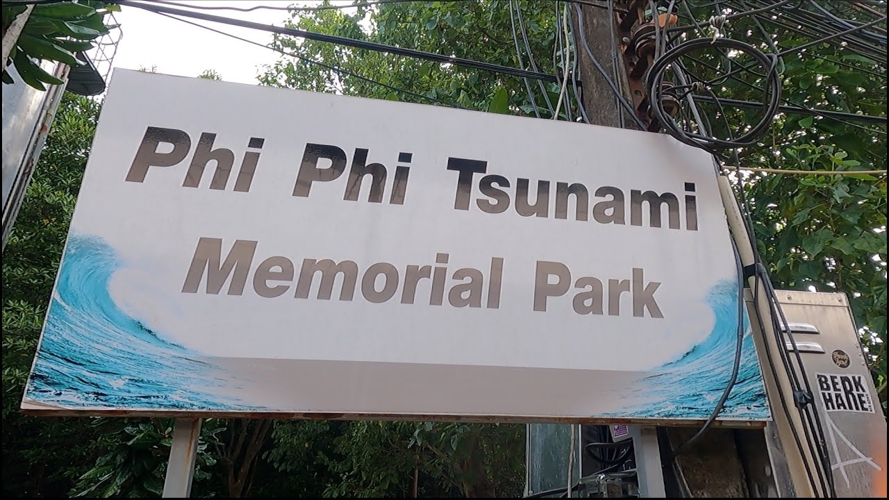 PHI PHI TSUNAMI MEMORIAL PARK | THAILAND | WALKVLOG MEDIA