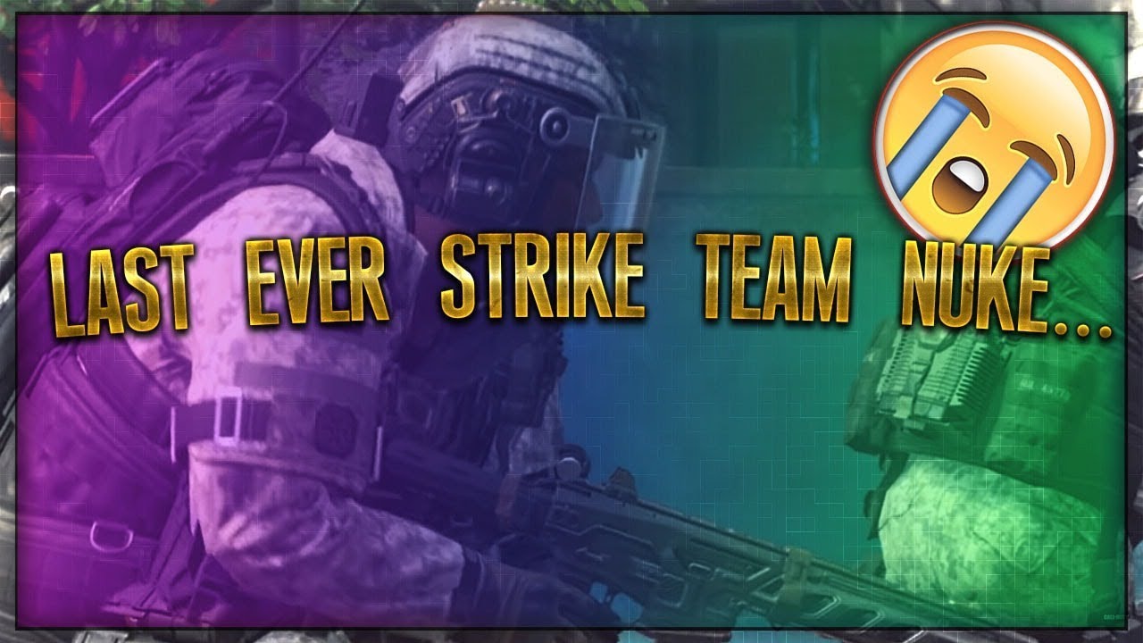 The Last Ever Strike Team Nuclear...(BO4 Multiplayer Nuclear Gameplay)
