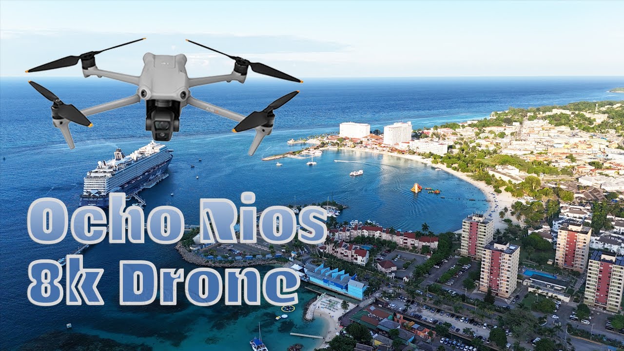 Ocho Rios 4k Drone Video  #ochi #ochilink #ochoriosjamaica #ochorios