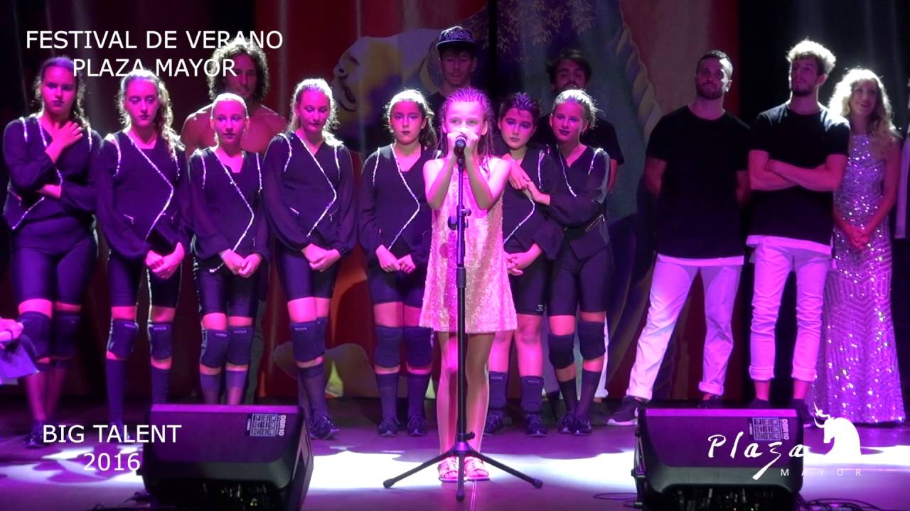 Big Talent Plaza Mayor. Actuación ganadora: Charlotte Summers