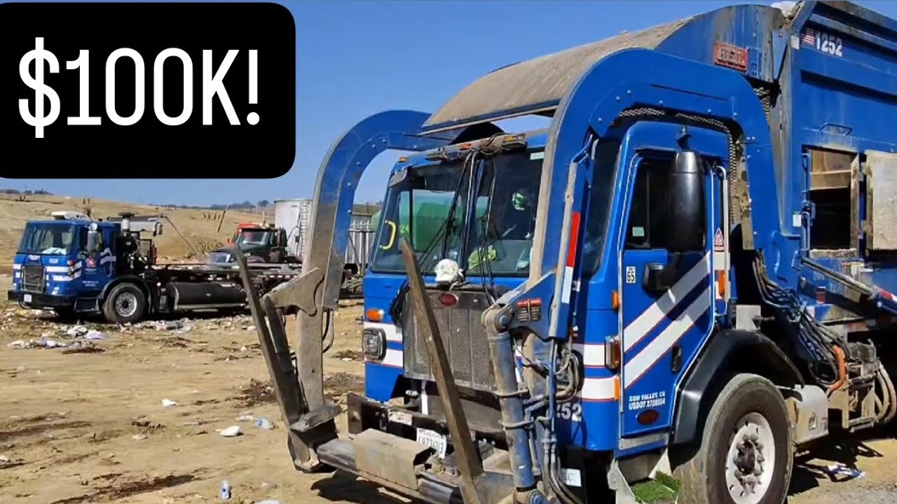 Garbage Truck Driver Salary $$$ YEAR TO DATE AS OF SEPTEMBER 2024 $100K!
