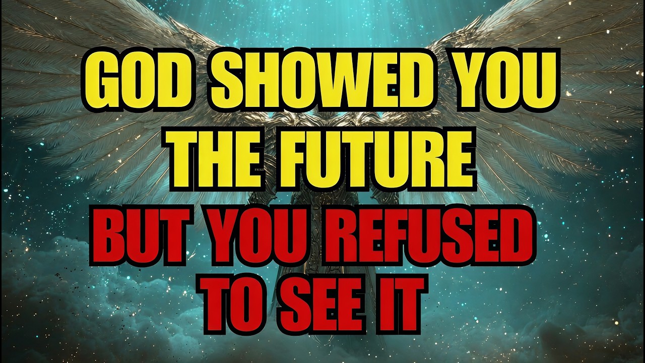 Chosen One, God Has Been Showing You Your Future But You Did Not Recognize It