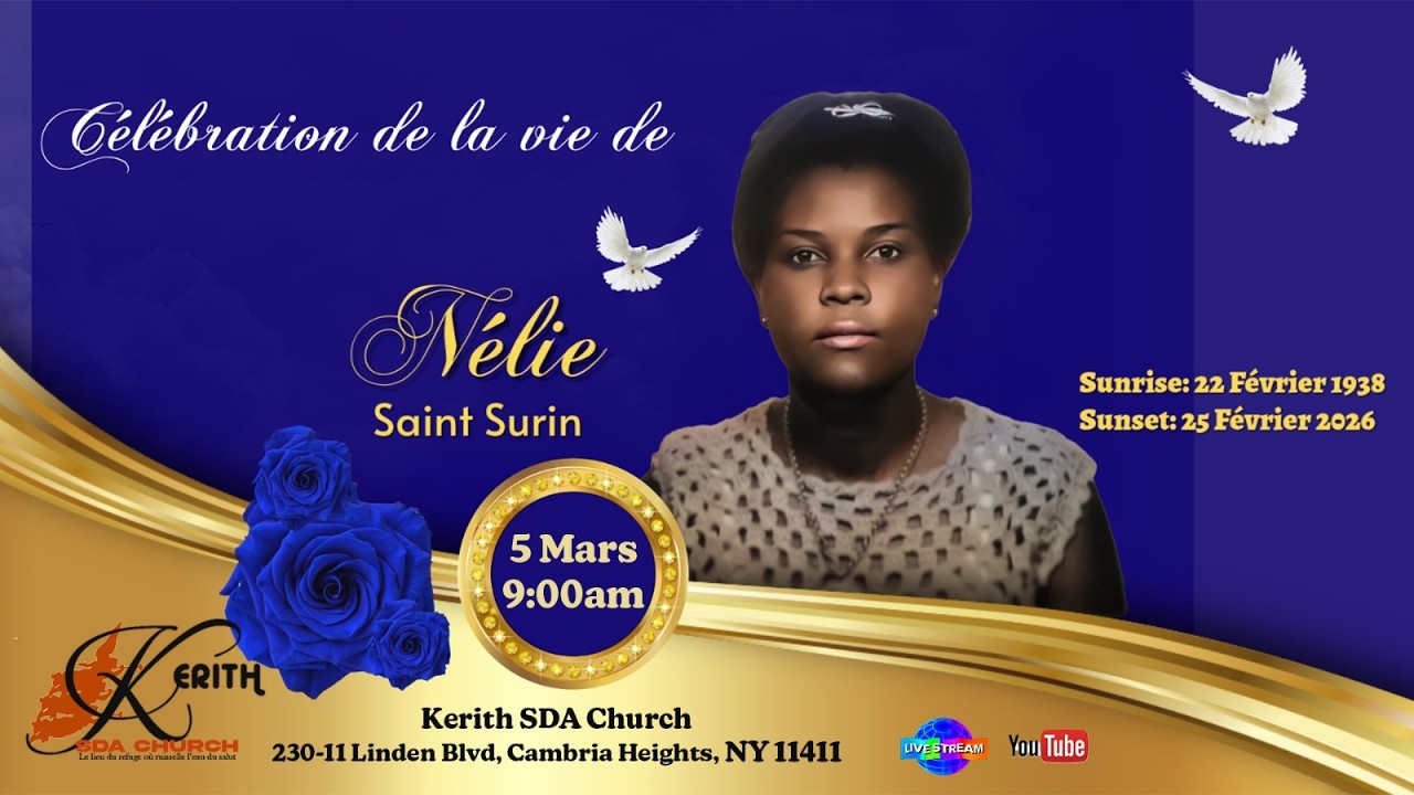 KERITH | Célébration de la Vie de Sr. Nélie St Surin | 03/05/2026