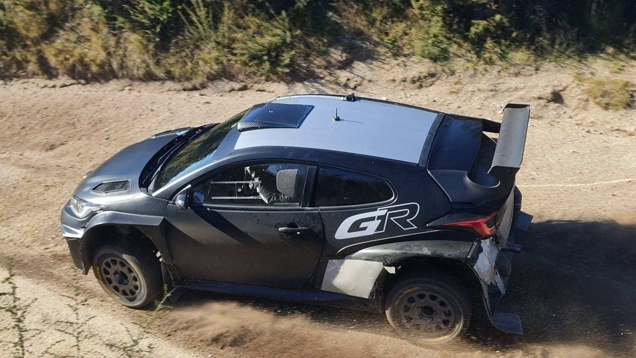 Kajetan Kajetanowicz |  Toyota Yaris Rally2 | Test day |  SS- Fafe/São Pedro | 20/12/2024