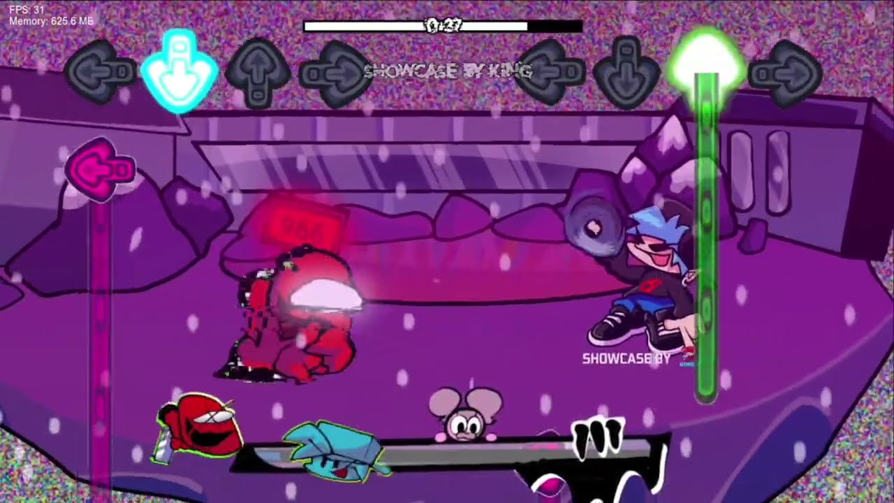 Friday Night Funkin' VS Pibby Among Us - FNF Glitch Mystery | Pibby Red (FNF/Pibby/New)