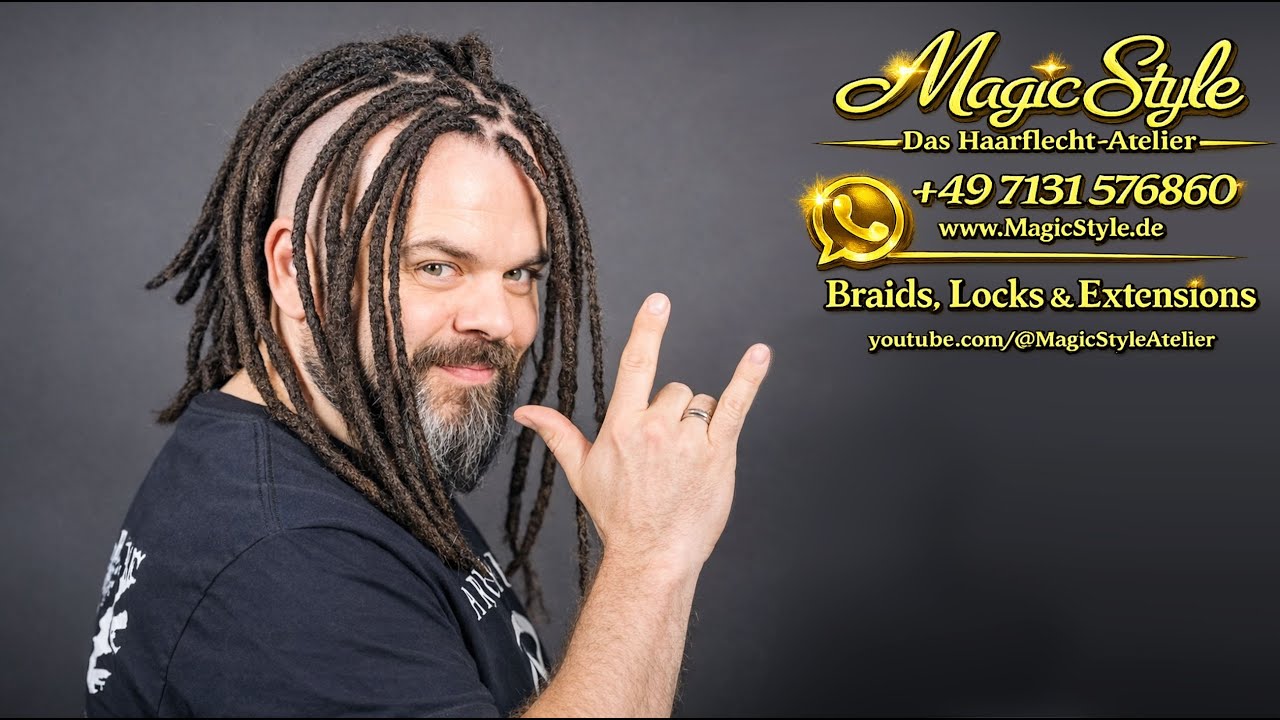 Roots tightening & 13 neue Dreadlocks für unseren Franz!