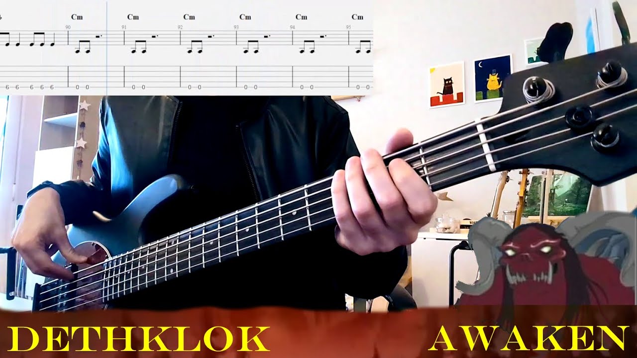 Metalocalypse: Dethklok | Awaken (Mustakrakish) [Bass Cover with Tabs]