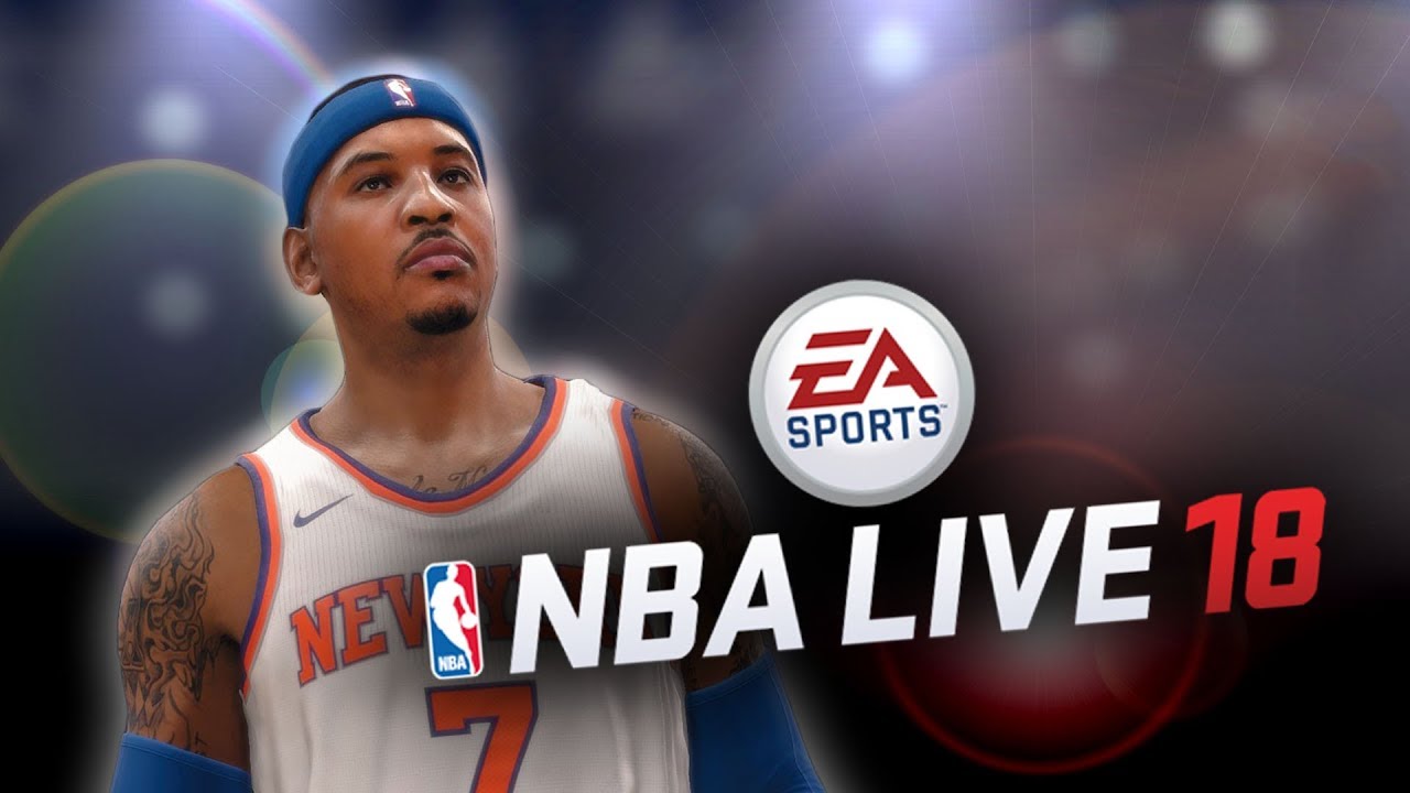NBA LIVE 18: KNICKS VS TRAIL BLAZERS | Carmelo Anthony, Damian Lillard Gameplay