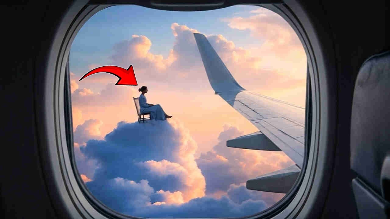 Passenger's Camera Captured A Moment That Can't Go Unnoticed!