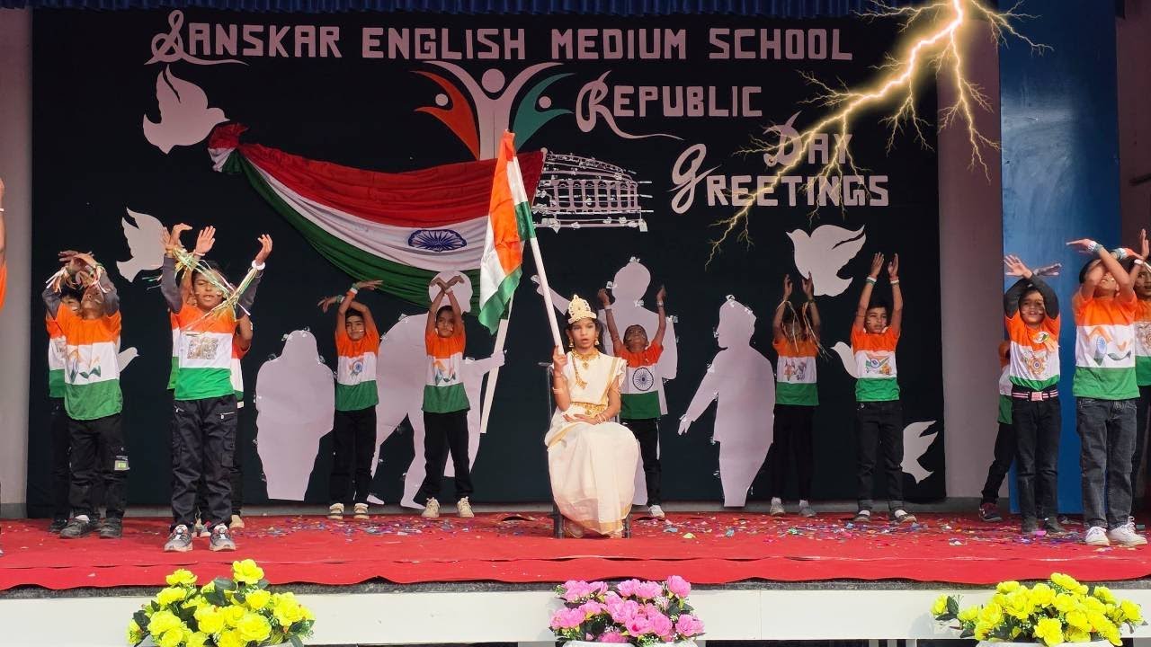 Republic Day Patriotic Amazing Dance Performance | SEMS Sanchore