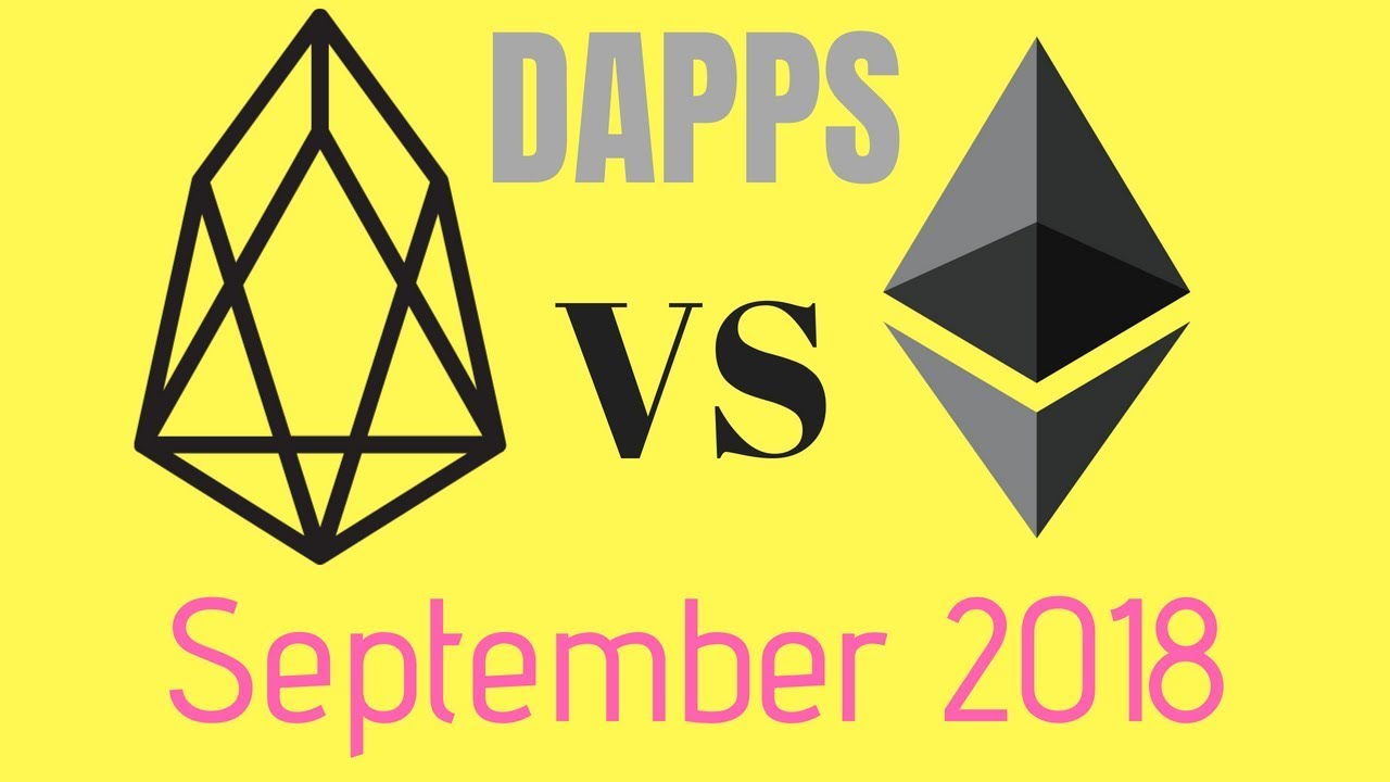 EOS vs ETH DAPPS - September 2018