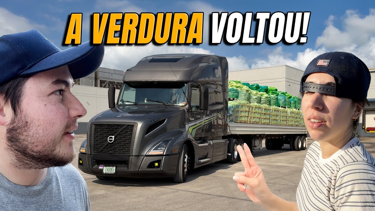 CARREGANDO VERDURA NA FLÓRIDA NO MEIO DAS FAZENDAS - CARGA HORÁRIA 