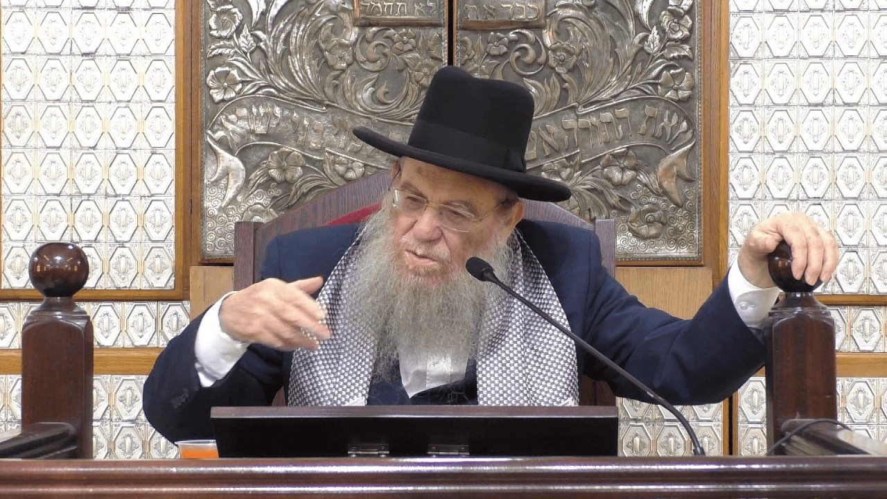 הרב יצחק ברדא - פרשת תצוה - התשפ