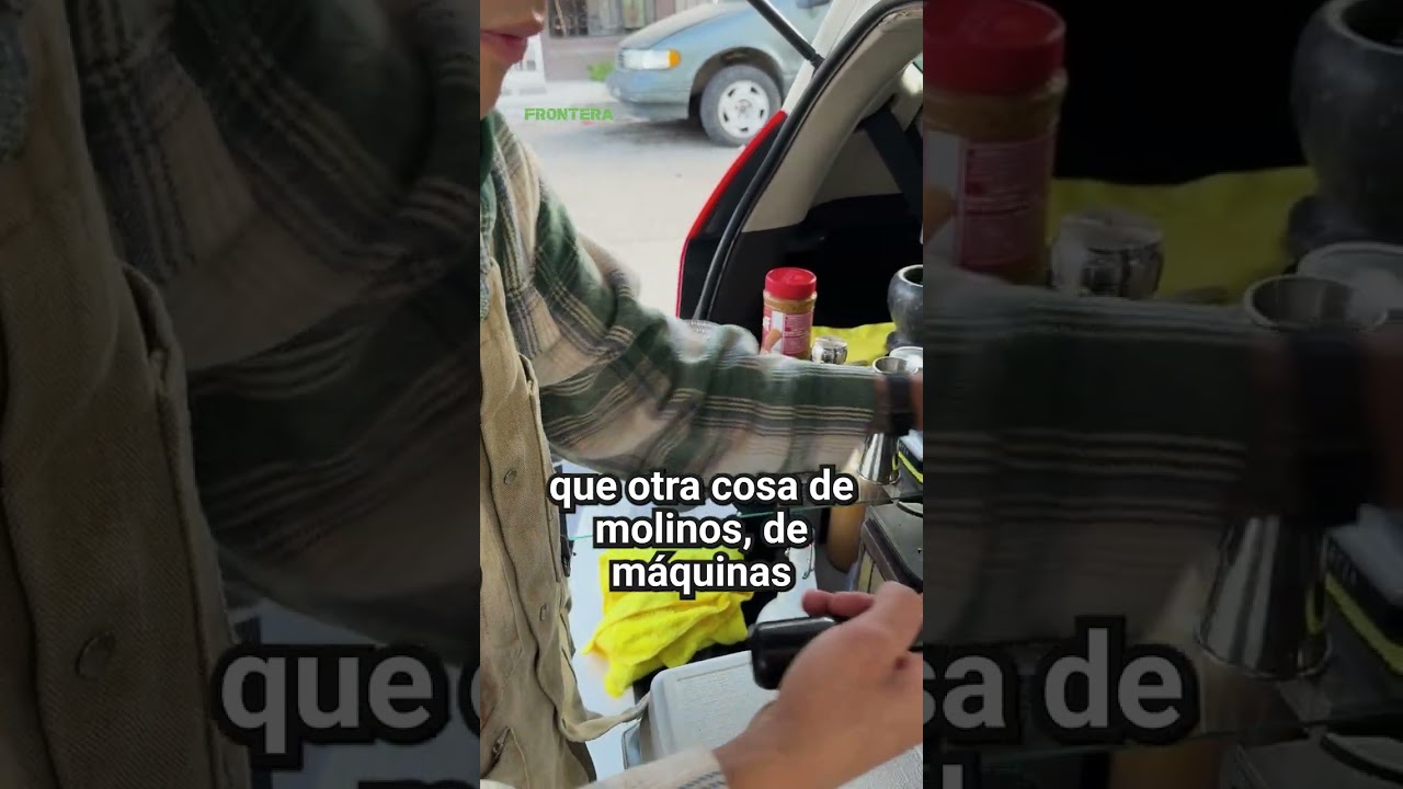 Espresso Bendito transforma un auto en barra de café.