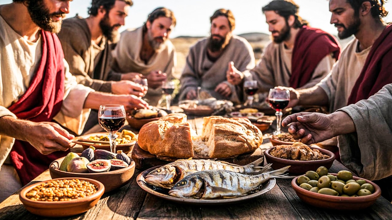 Você Não Vai Acreditar Nas Comidas que Jesus e os Apostolos COMIAM