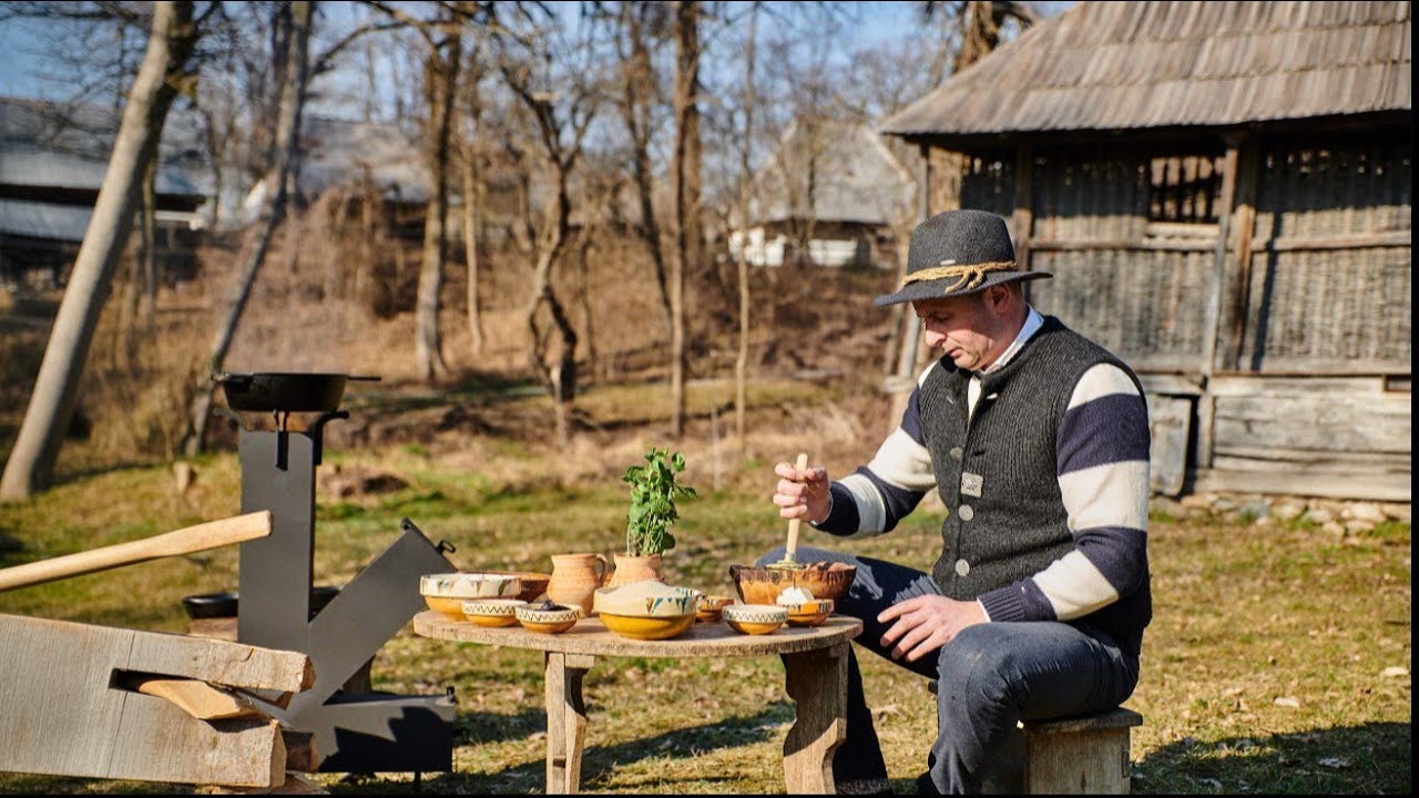 Secretul desertului cu magiun la foc de la casa bătrânească de 200 de ani! 
