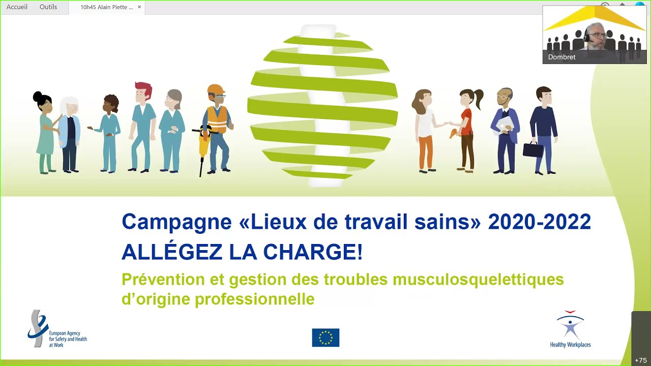 Webinaire: prévention des troubles musculosquelettiques