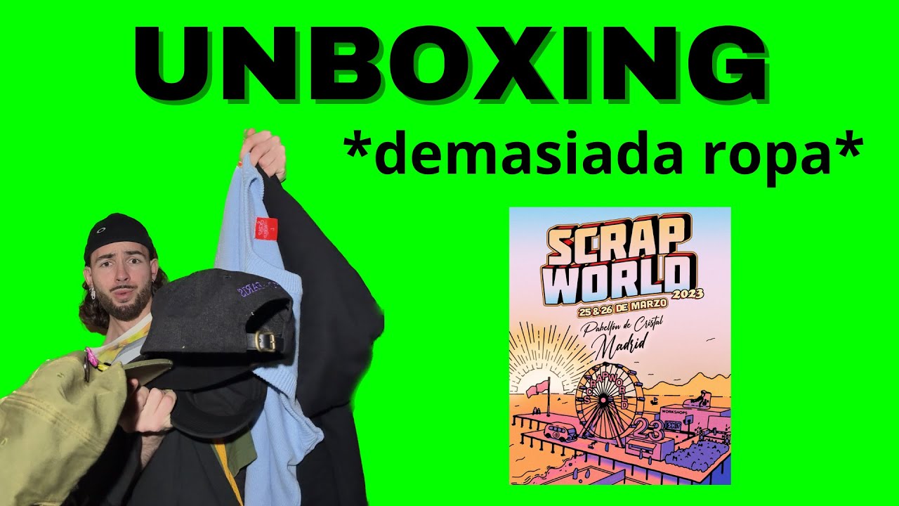 HE ARRUINADO SCRAPWORLD (MEGA UNBOXING)