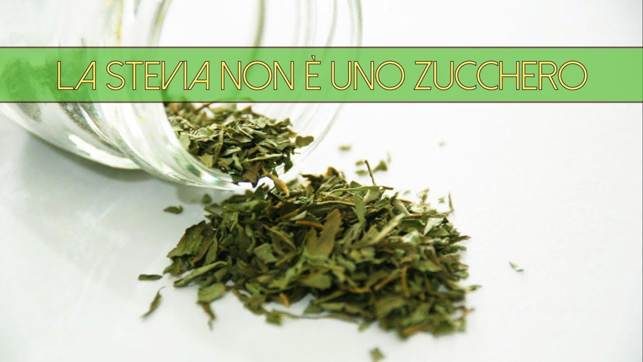 La stevia non è uno zucchero