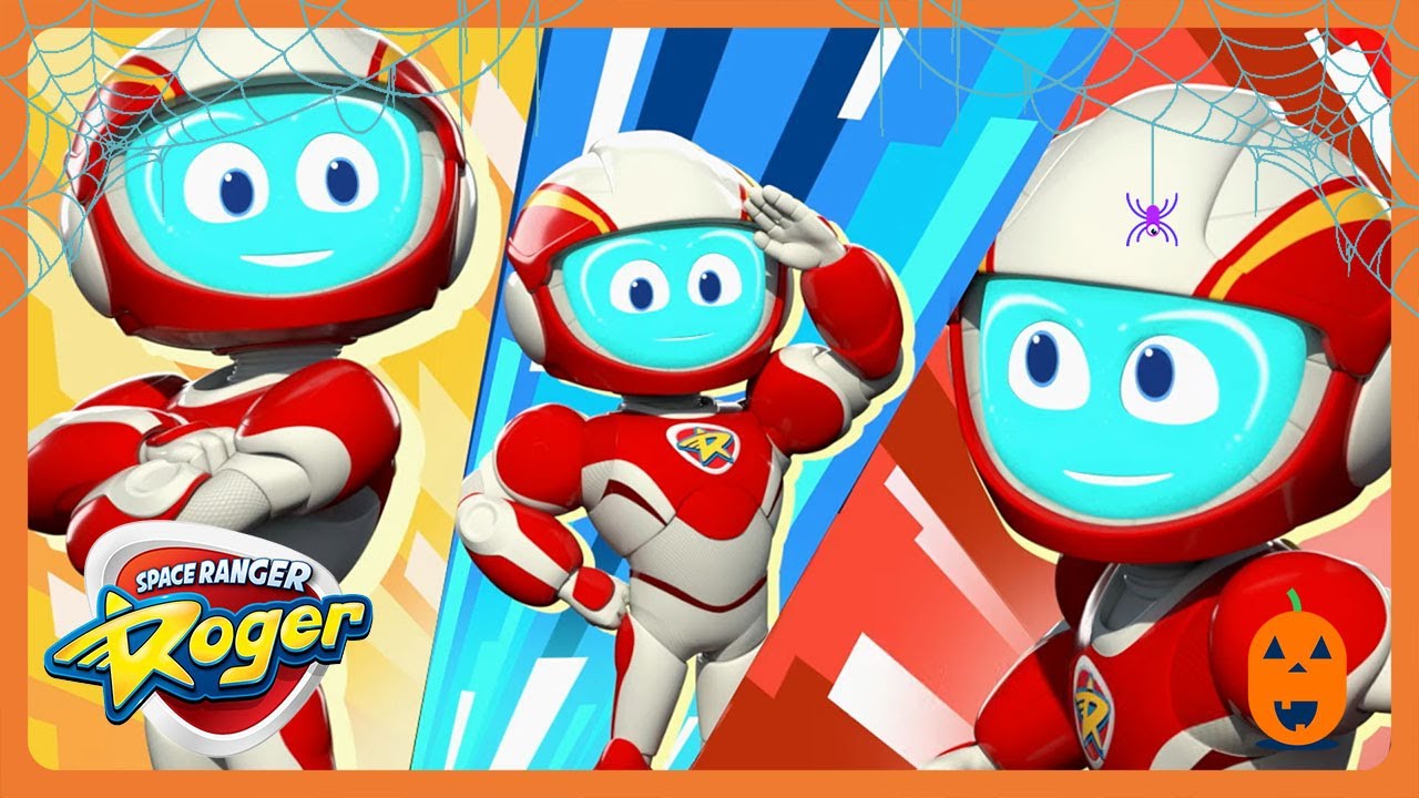 🎃 Halloween Blast Off! 🚀  Space Ranger Roger 🎃 WildBrain Robots