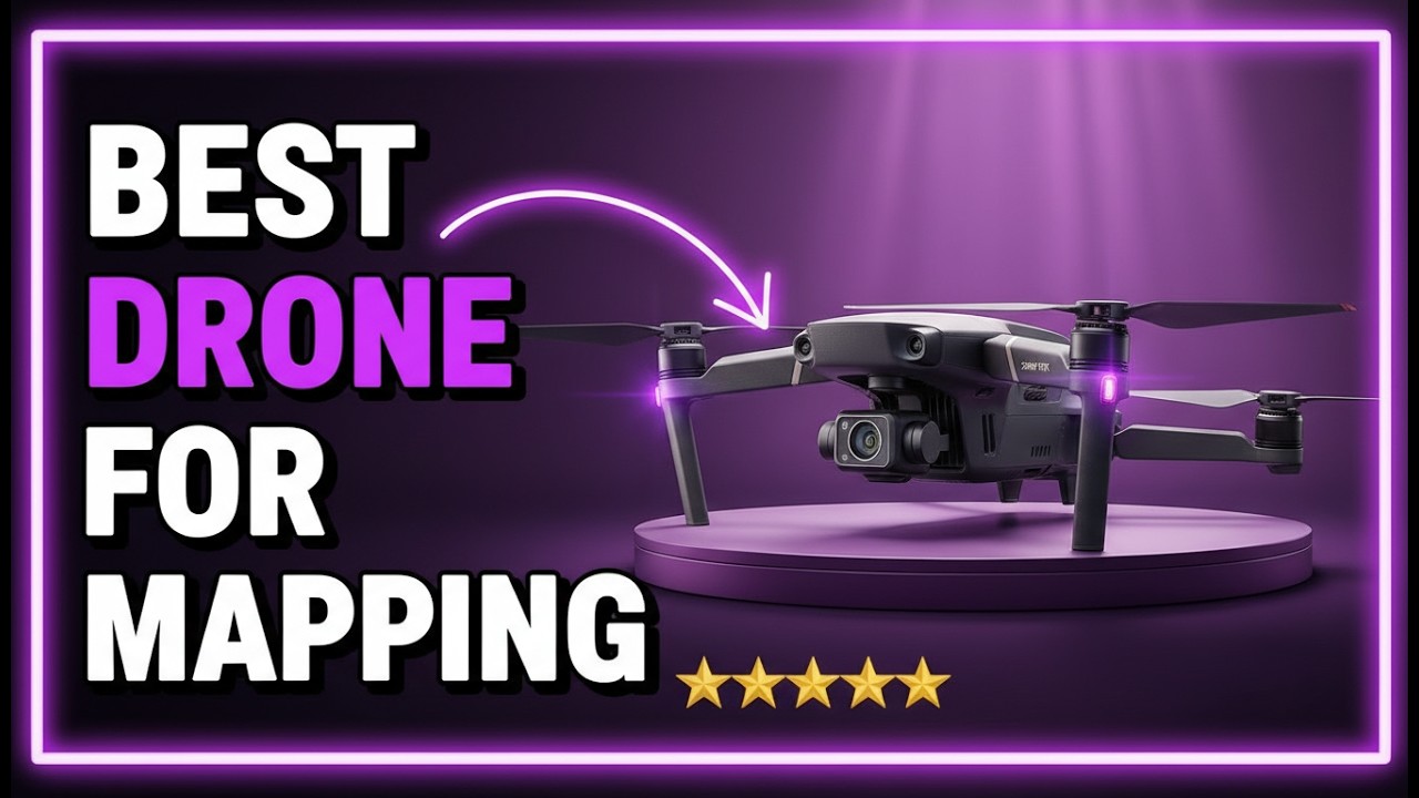 Best Drone for Mapping — Top 5 Picks for Accurate Maps & Surveys