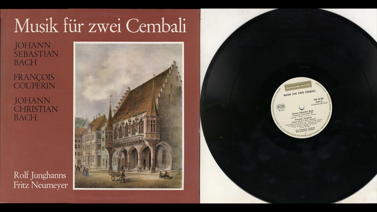 Fritz Neumeyer & Rolf Junghanns (harpsichords) Musik für zwei Cembali