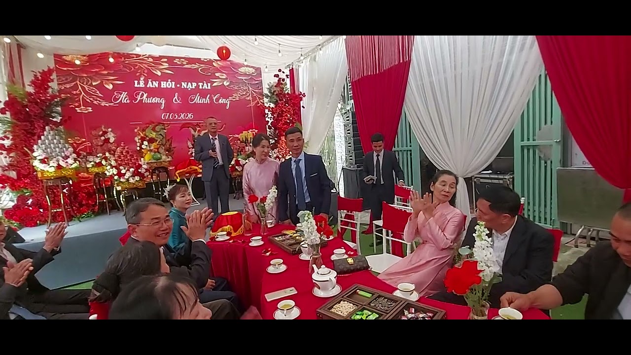 LỄ ĂN HỎI - NẠP TÀI của Hà Phương & Minh Công ngày 07/03/2026 (19/01 Âm lịch).