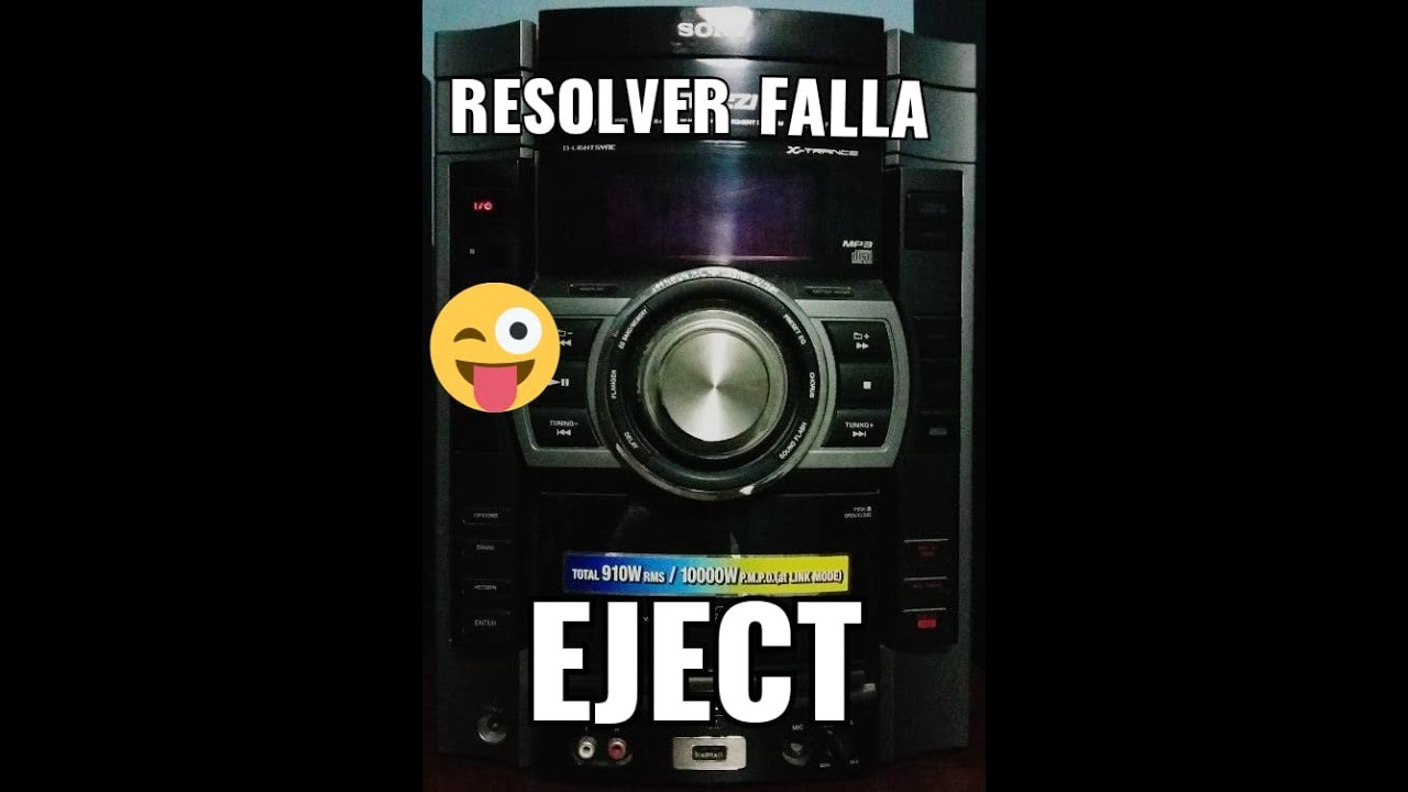 Sony hcd gtx888 problema de Eject