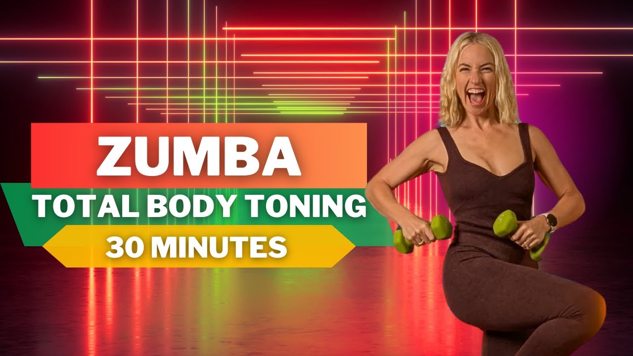 💪 30-Min Zumba Total Body Toning Dance Workout | ABS + ARMS + LEGS | Burn 300 Calories / 3000 Steps
