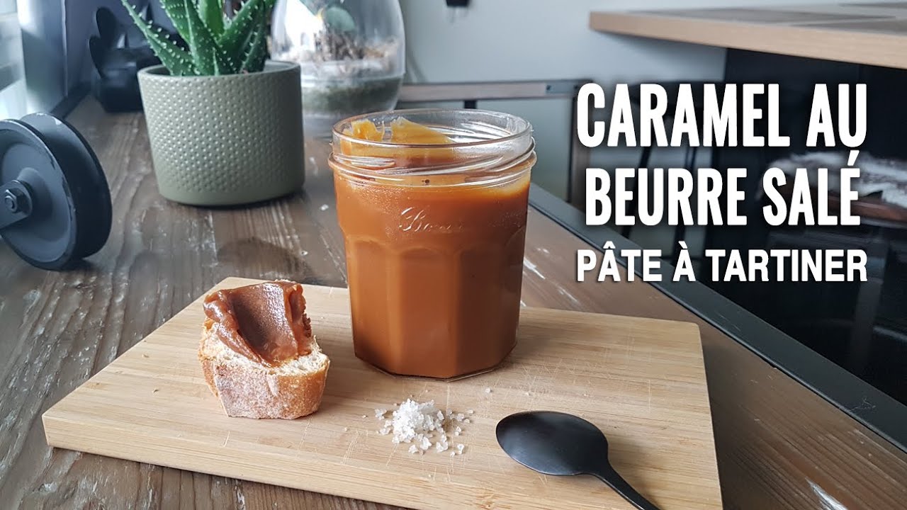 Recette de pâte à tartiner au caramel au beurre salé