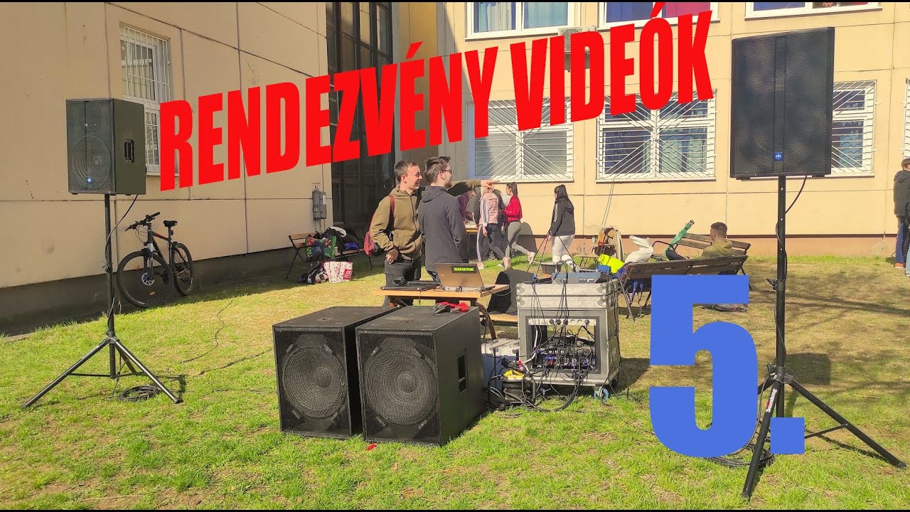 Rendezvény videók // Sulis Hangosítás / PKN végfok és a Renkus Heinz topládák első bevetése.