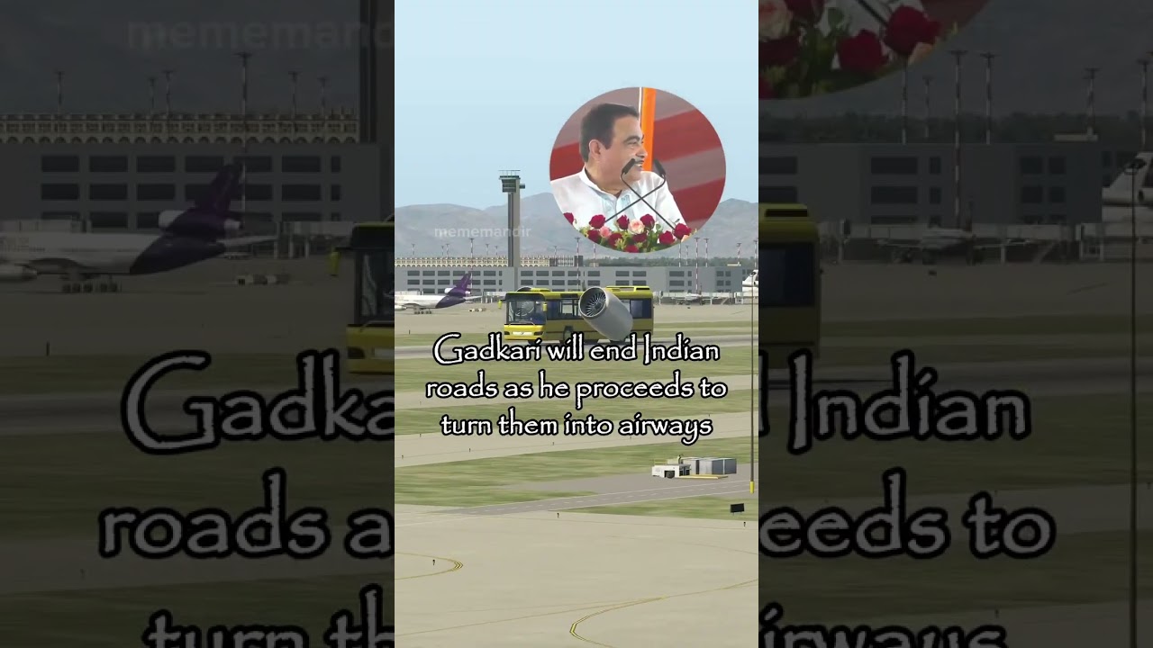 Gadkari Flying Bus #mememandir