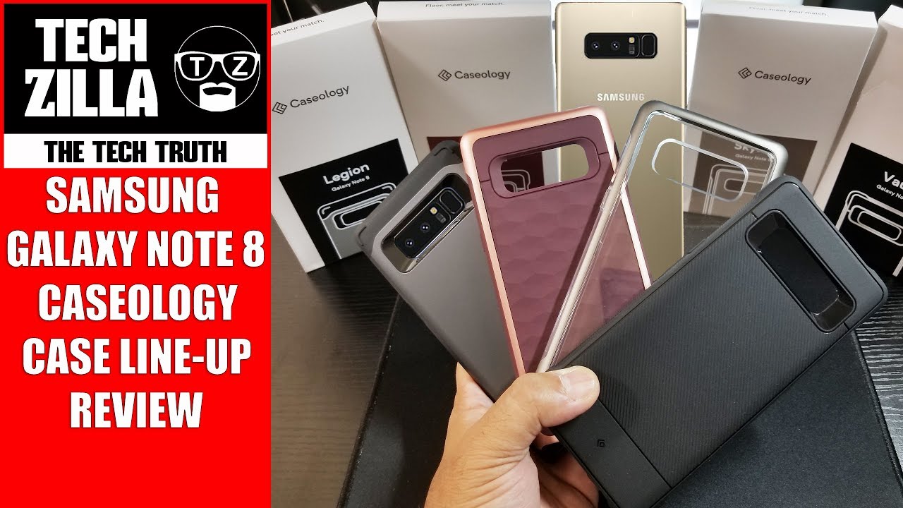 Samsung Galaxy Note 8 Caseology Case Review (4K)