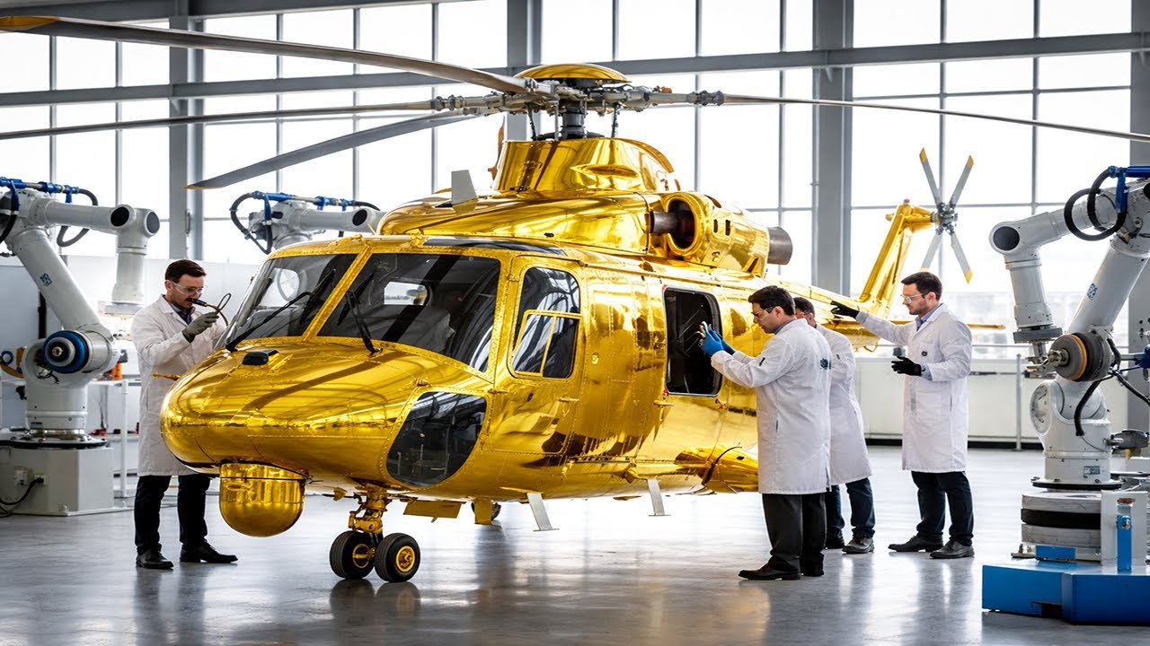 24k Gold SH-2G Super Seasprite: Inside the Diamond Paste & Mirror Polishing Factory