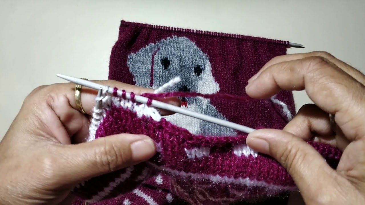 Dog design for kids sweater - part - 7