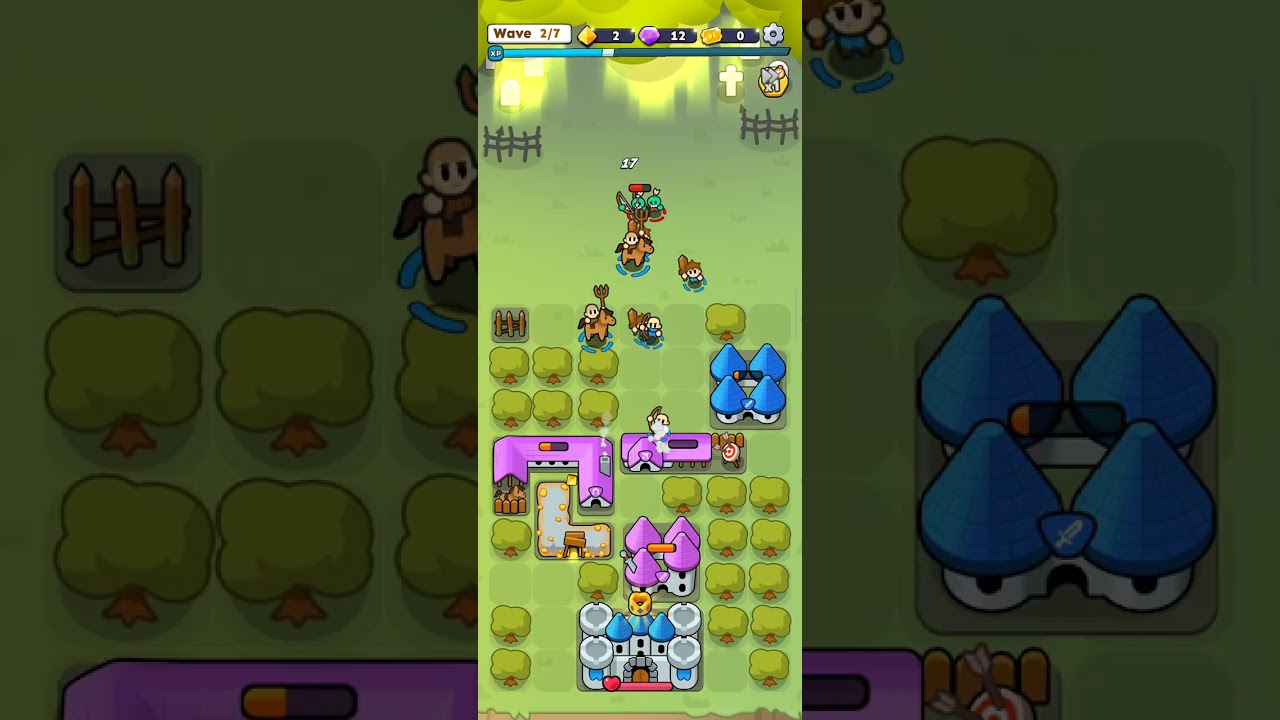Fortress Merge First 3 levels